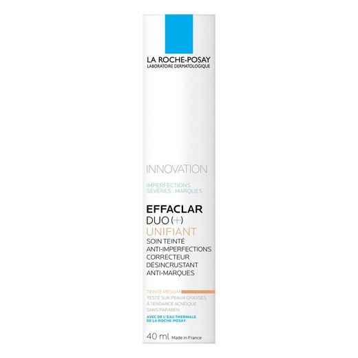 La Roche-Posay Effaclar Duo (+) Tratamiento Anti-imperfecciones y Marcas con Color 40 ml