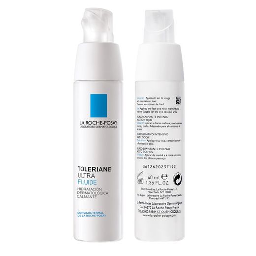 La Roche Posay Toleriane Ultra Fluido cuidado dermatológico hidratante calmante