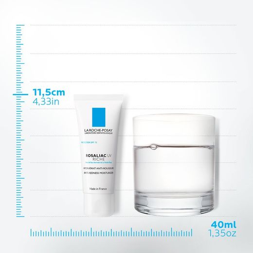 La Roche Posay Rosaliac UV Rica cuidado dermatológico hidratante anti-rojeces