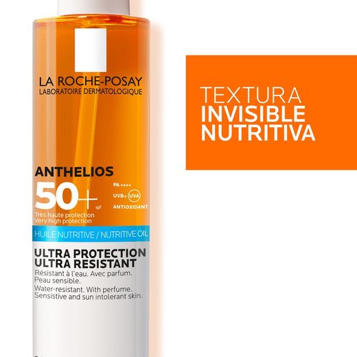 La Roche-Posay Anthelios Aceite Invisible spf50+ Protector Solar Cuerpo Piel Sensible 200ml