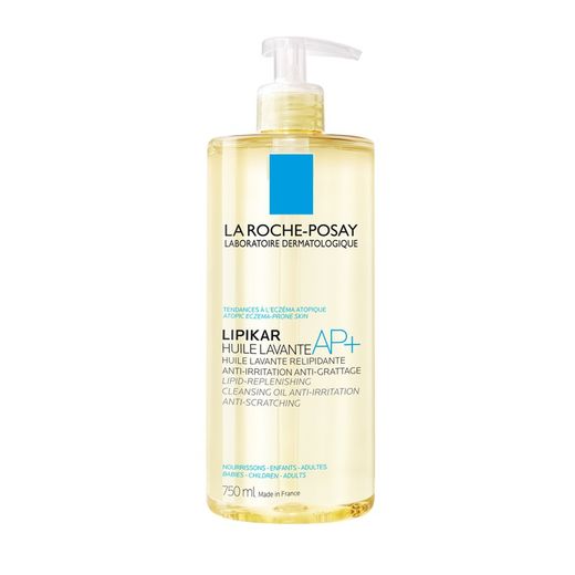 La Roche-Posay Lipikar Huile Lavante AP+ Aceite Lavante Hidratante y Relipidizante 750ml.