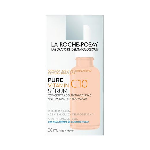 La Roche-Posay Pure Vitamin C10 Cuidado dermatológico antioxidante e iluminador