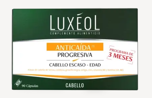 Luxéol Anticaida Capsulas Progresiva 90caps