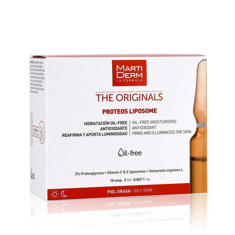 Martiderm Proteos Liposome Piel Grasa 10 ampollas