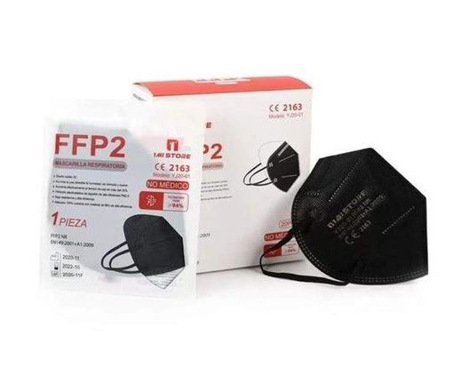 Mascarillas FFP2 Negras Caja 20 unidades