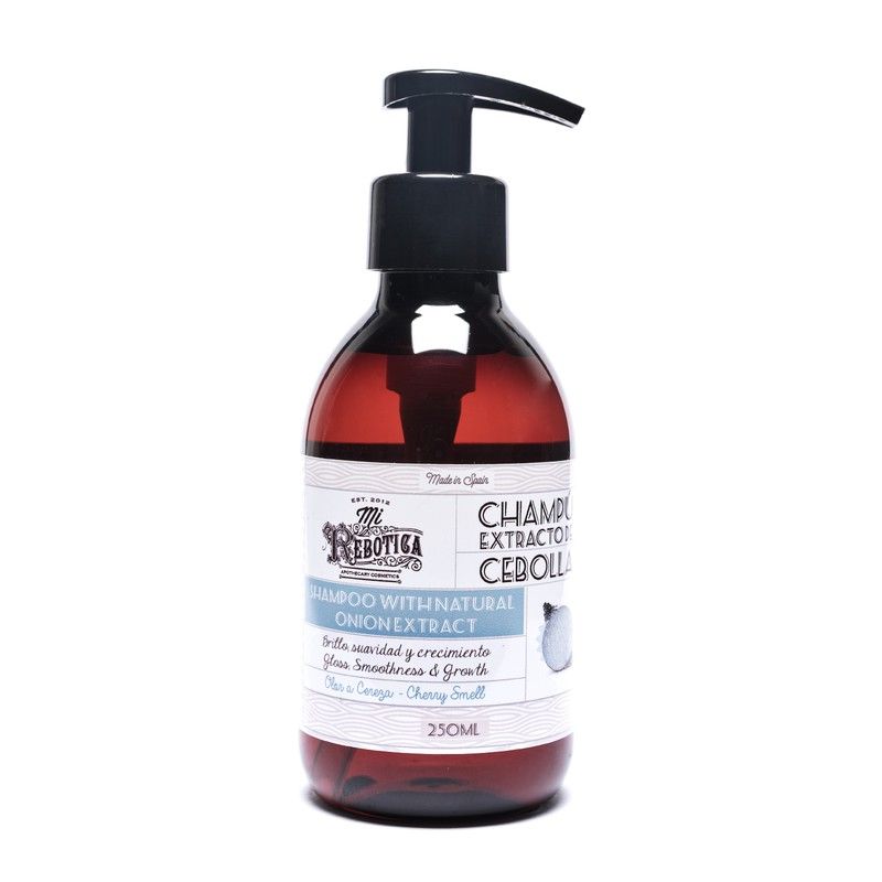 Mi Rebotica champu con extracto de cebolla suave cabello normal graso alisante 250ml