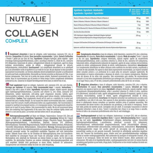 Nutralie Colágeno Complex 60 Cápsulas