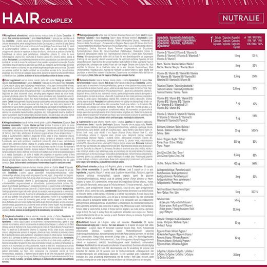 Nutralie Hair Complex 90 Cápsulas