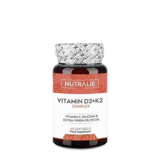Nutralie Vitamin D3 + K2 Complex 60 Capsulas