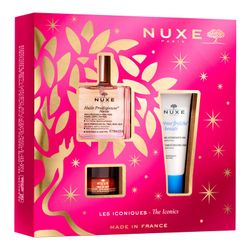 Nuxe Cofre Navidad Icónicos Floral (Huile Prodigieuse Florale 50ml + Rêve de Miel Bálsamo Labios 15gr + Crème Fraîche 30ml)
