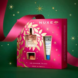 Nuxe Cofre Navidad Icónicos Floral (Huile Prodigieuse Florale 50ml + Rêve de Miel Bálsamo Labios 15gr + Crème Fraîche 30ml)
