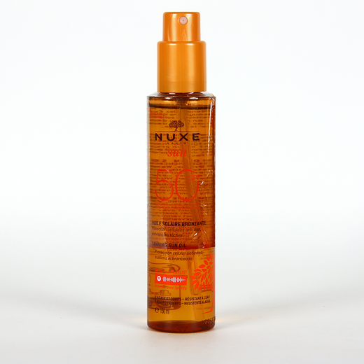 Nuxe Sun Aceite Bronceador Rostro Y Cuerpo Alta Pro SPF 50