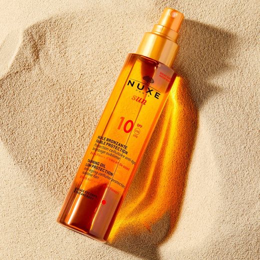 Nuxe Sun Aceite Bronceador Rostro Y Cuerpo 150 Ml Spf10