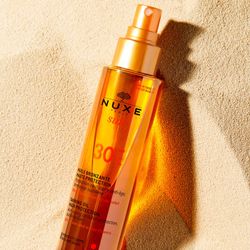 Nuxe Sun Aceite Bronceador Gold Para Rostro Y Cuerpo Spf 30
