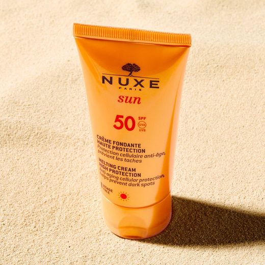 Nuxe Sun Creme Fondate Haute Protection Spf50 Visage