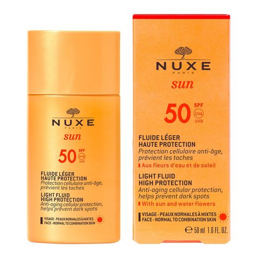 Nuxe Sun Fluido Ligero Spf50