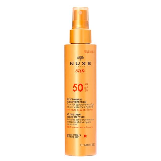 Nuxe Sun Leche en Spray Rostro y Cuerpo Protección Alta SPF 50 150ml