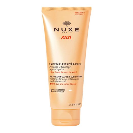 Nuxe Sun Leche facial y corporal refrescante para después del sol 200ml