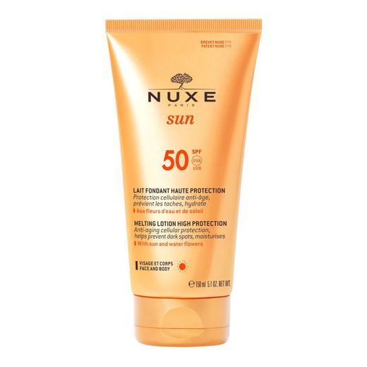 Nuxe Sun Leche Fundente Alta Protección SPF50 150ml