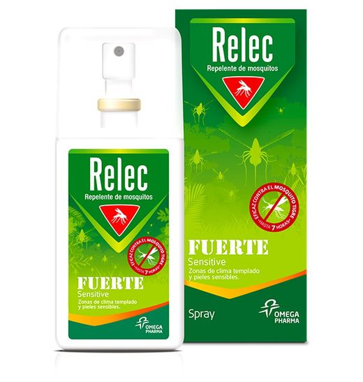 Relec Fuerte Sensitive Spray Repelente Mosquitos 75ml