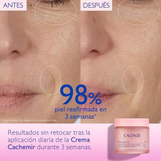 Caudalie Resveratrol Lift Crema Cachemir Redensificante - 50 mL