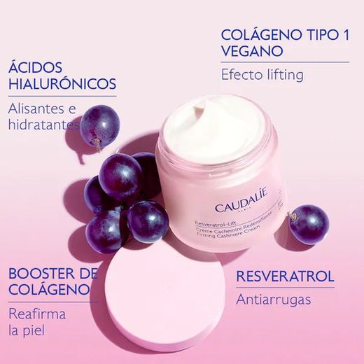 Caudalie Resveratrol Lift Crema Cachemir Redensificante - 50 mL