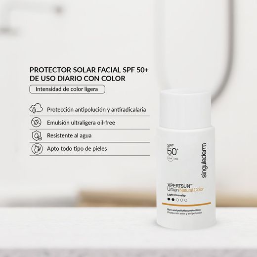 Singuladerm Xpertsun Urban Natural Color Spf50 Light Intensity