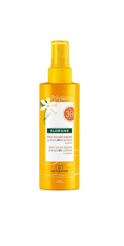Polysianes Klorane Spray Solar Corporal Sublime Spf30 200ml