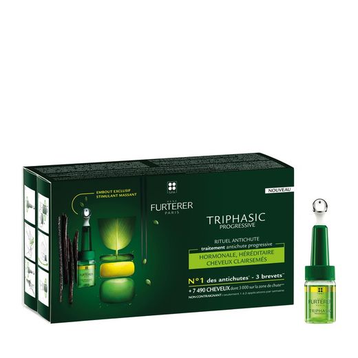 Rene Furterer Triphasic Progressive Caída Progresiva 8 Frascos