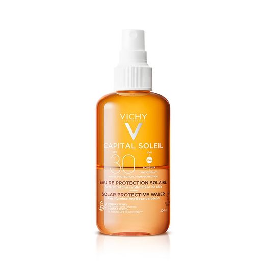 Vichy Capital Soleil Agua Solar Protectora Luminosidad SPF30