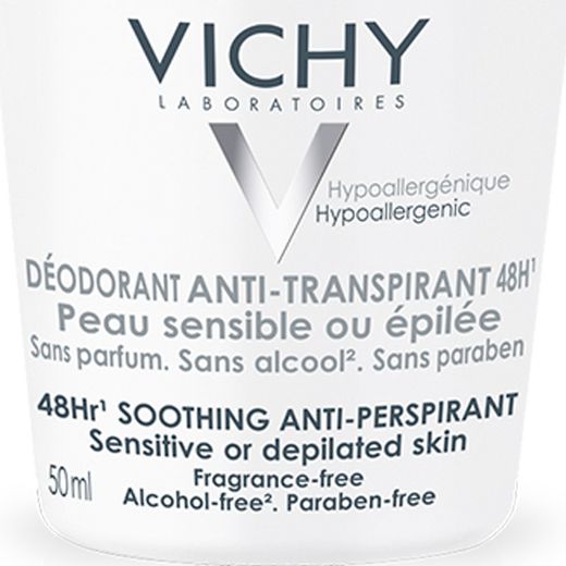 Vichy Desodorante Bola Reguladora Piel Sensible 48H