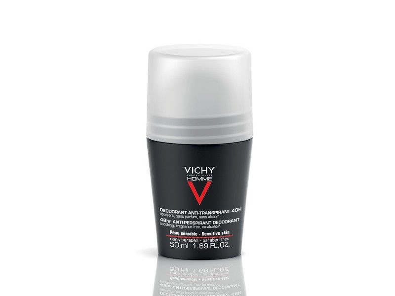 Vichy Homme Desodorante Bola Pieles Sensibles 48H