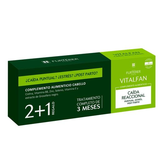 Rene Furterer Vitalfan Caída Reaccional 90 Capsulas