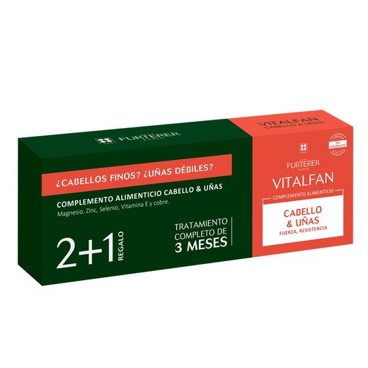 Rene Furterer Vitalfan Vitalidad Cabello Y Uñas 90 Capsulas